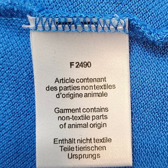 Lacoste Men's Polo Shirt Blue Size 6 (XL) Short Sleeve Collared - Picture 10 of 13